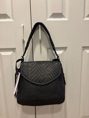 Aimee Kestenberg Woven Top-Handle Women’s Bag – Black